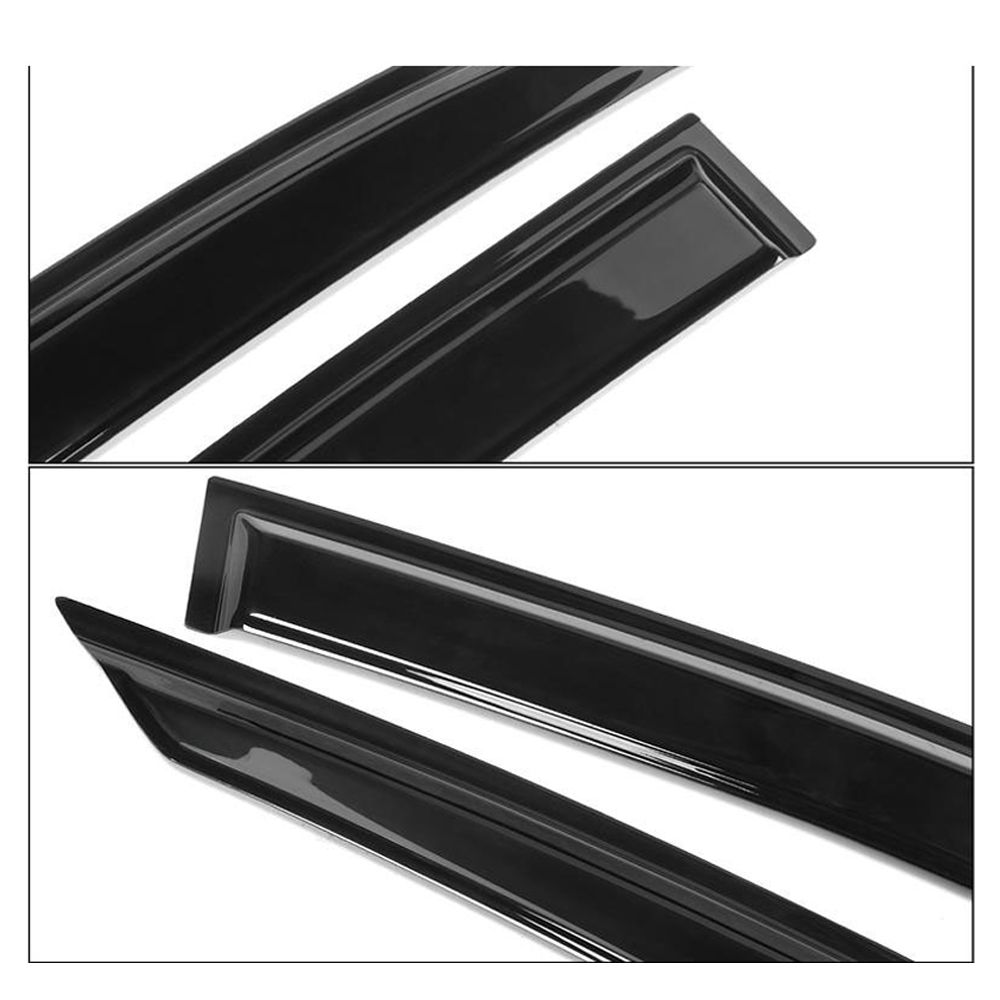 Fits 13-19 A Udi A3 S3 RS3 Sedan Acrylic Window Visors Rain Sun Guard Deflector — foto 4
