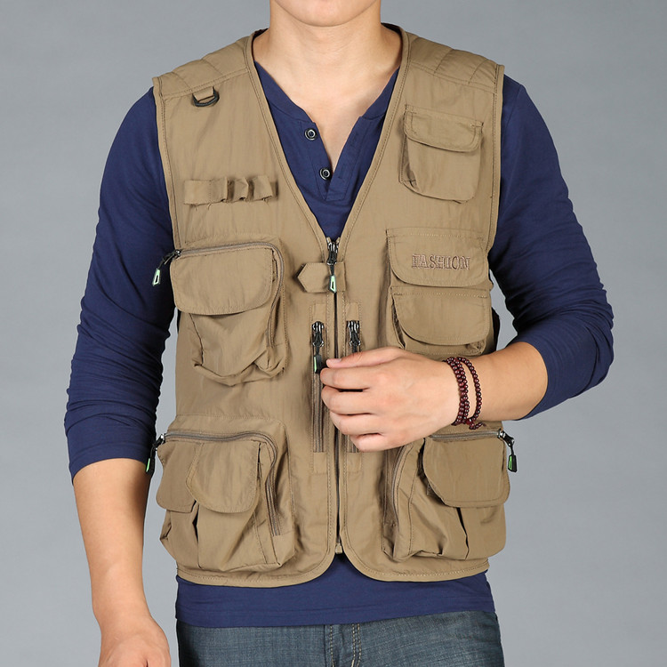 Title 3, Gilet multifunzione da uomo sottile con tasche ...