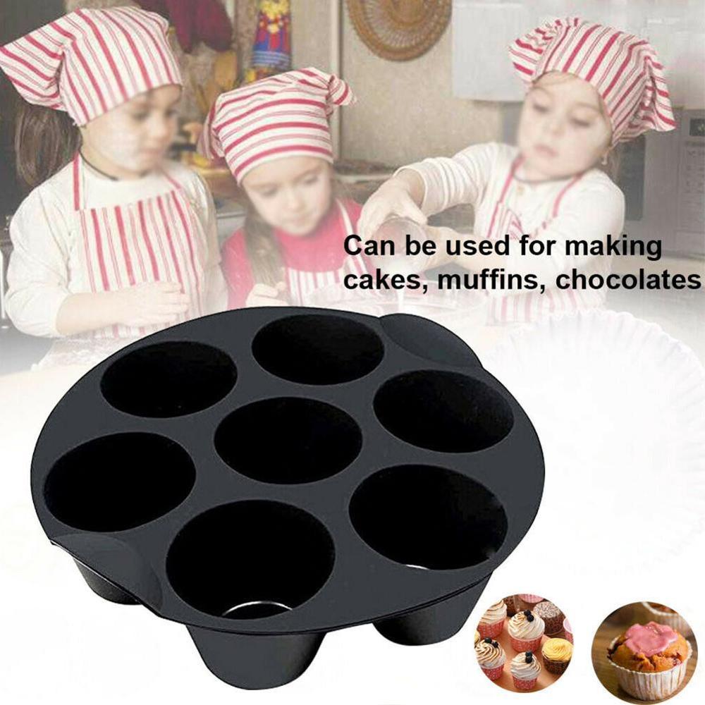 Title 3, Air Frying Pan Accessories 7 With Cake Cup Muff...