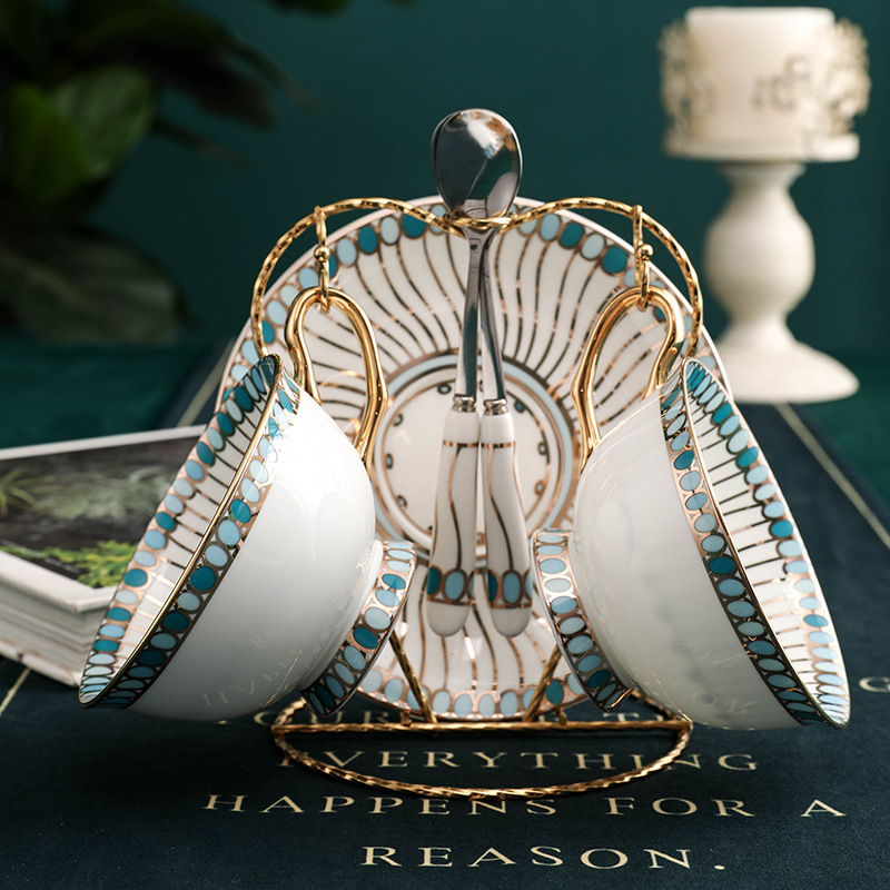 Bone china tea set