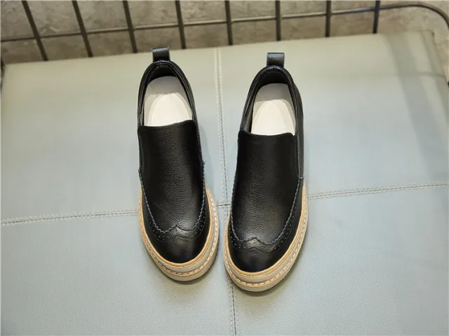 Little White Shoes Women's Platform New Fashion Black - Shop at LoveMi