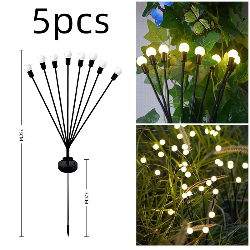 5pcs Warm light