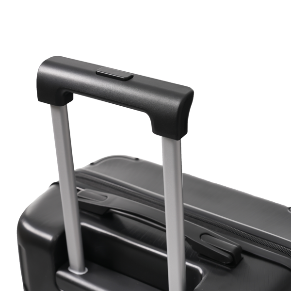 20-Inch Hardshell Carry-On Luggage, Lightweight Durable ABS Suitcase with Spinner Wheels, Built-in TSA Lock, 2 Packing Cubes, Black-27