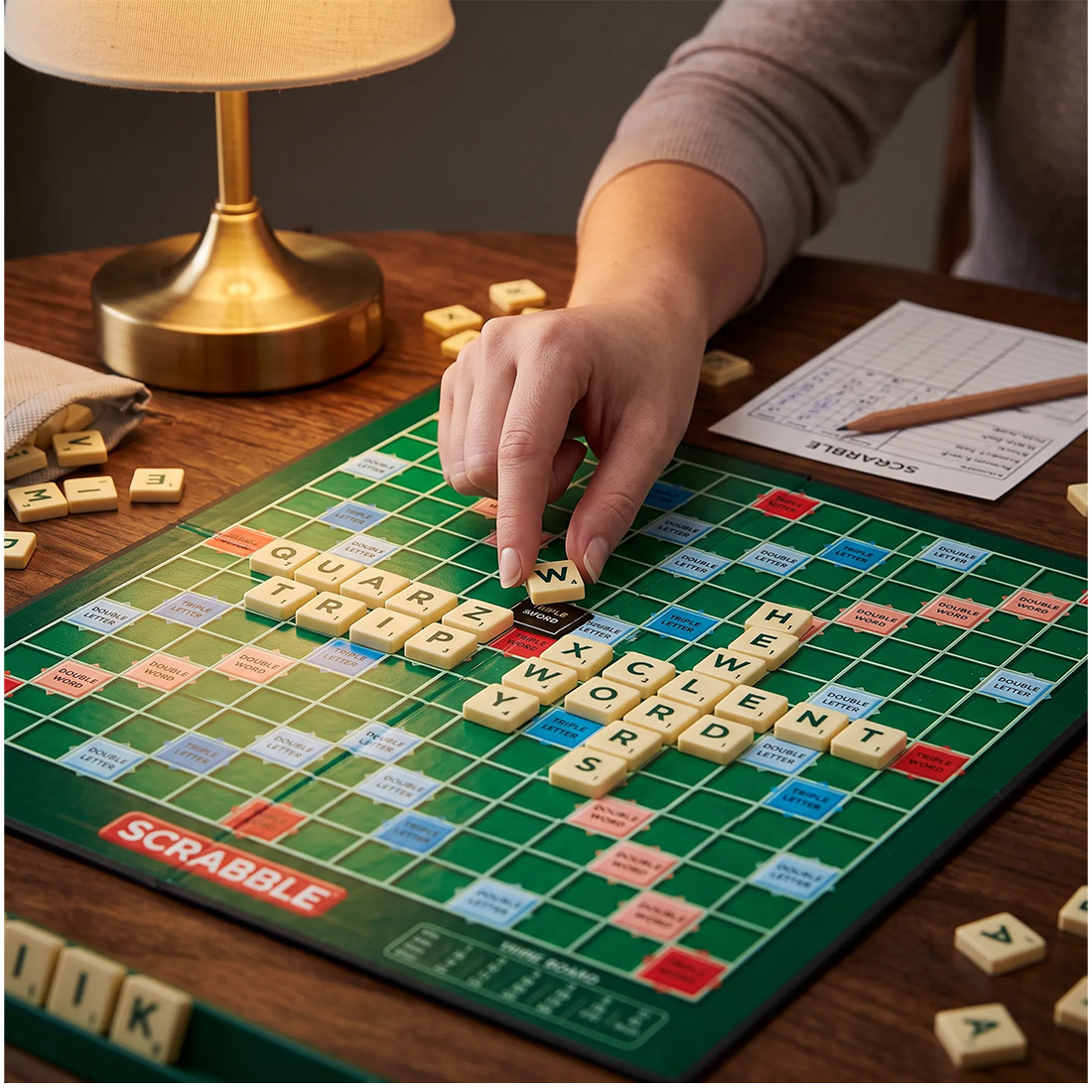 Scrabble Original Classic Board Game Toy New & Sealed Family Kids A Dult Edition 5