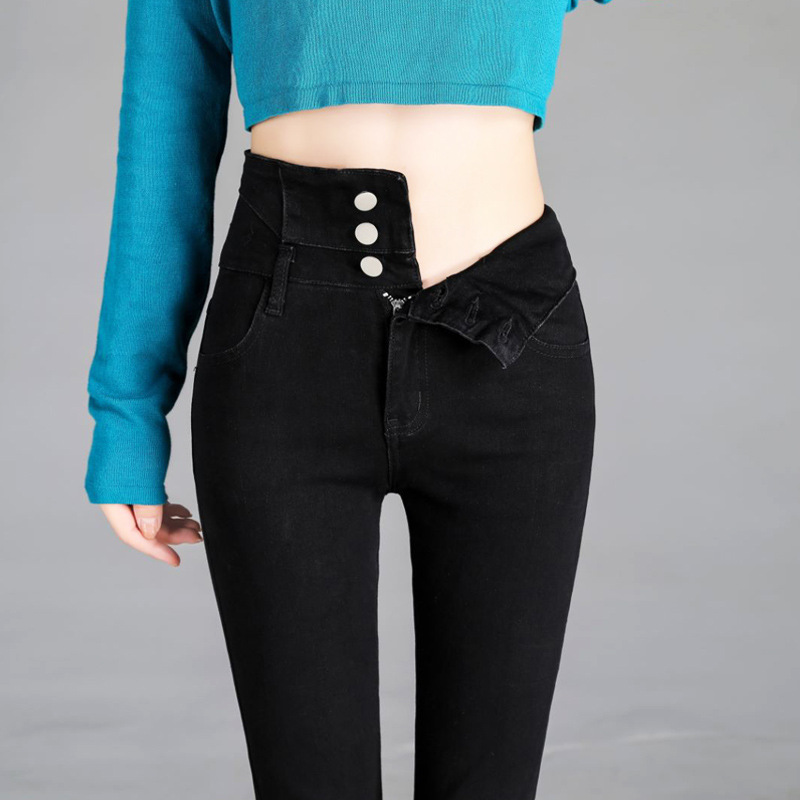 Title 13, Womens Ultra-high-waisted Abdomen Jeans, new s...