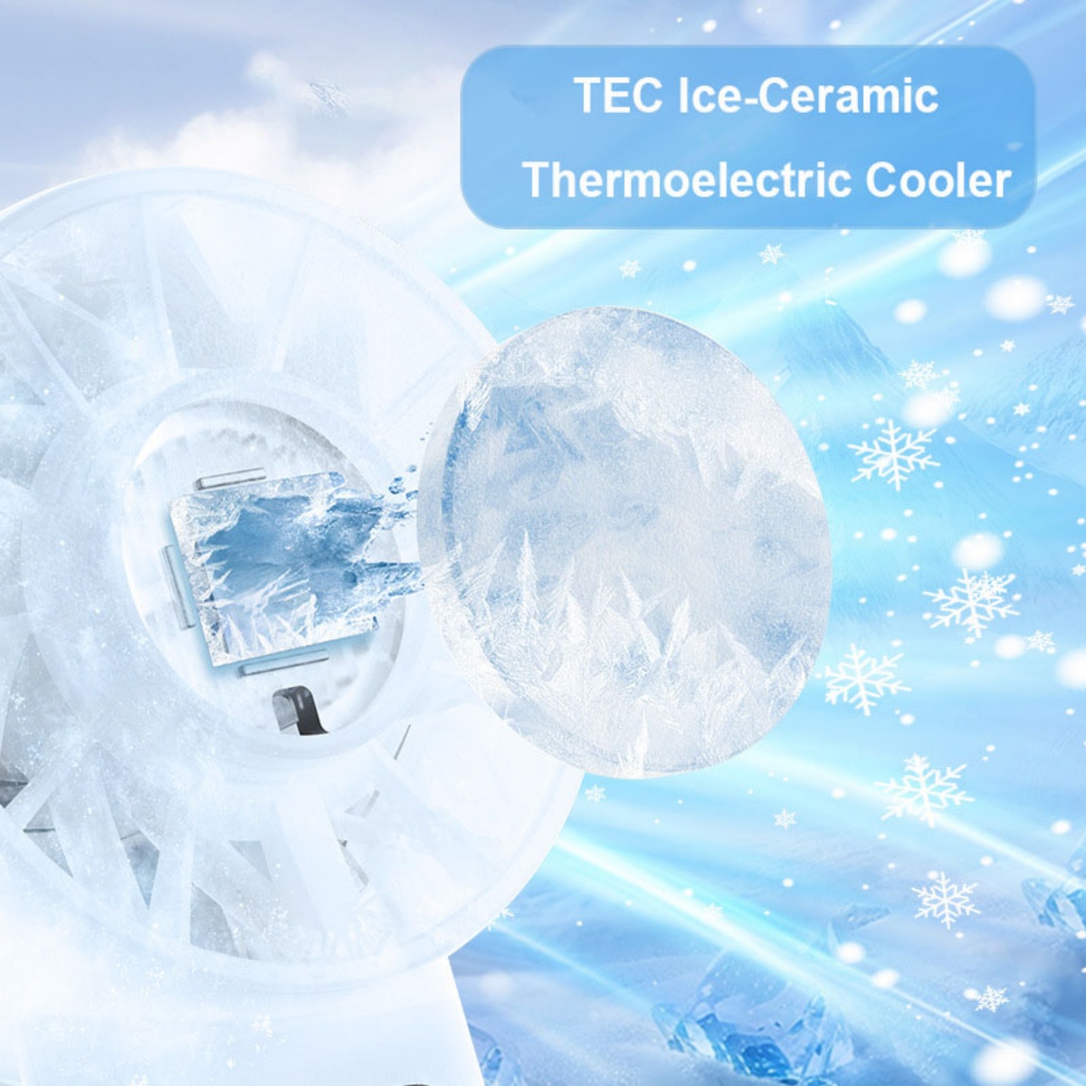 Handheld Portable Fan,Speed Adjustable Turbo Mini Fans, 5000mAh Battery — image 9