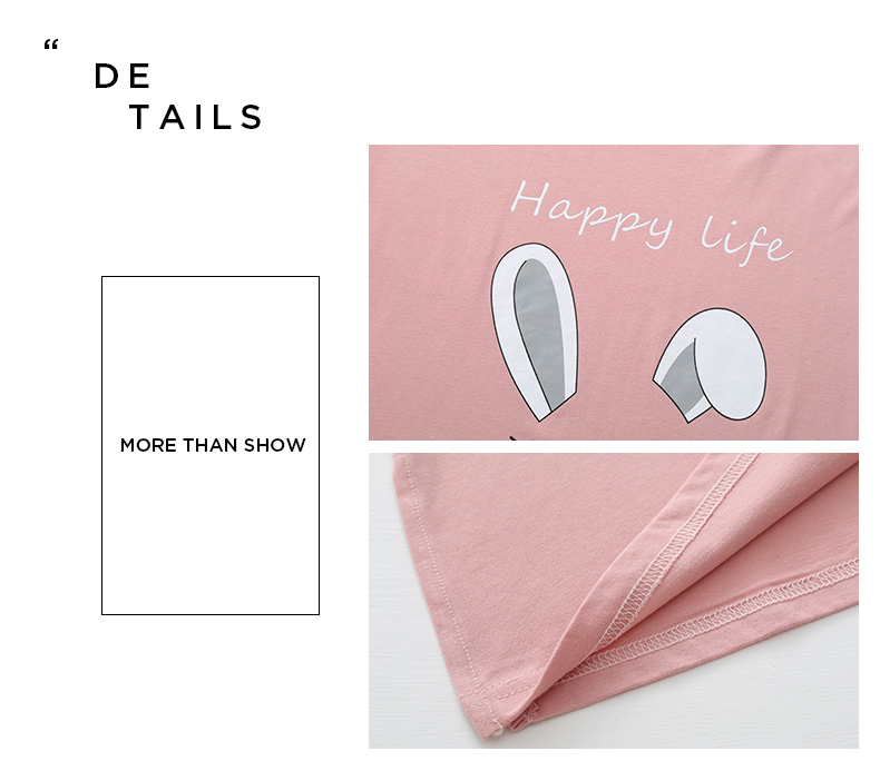 Title 16, Lente en herfst Student Homewear Leuke dunne lo...