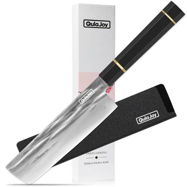 Qulajoy Chef Knife 8 Inch Hand Forged Swedish Sandvik Steel Gyuto Cooking Knife Professional Japanese Kitchen Knife Classic Octagonal Handle ... Nakiri - Shop at LoveMi