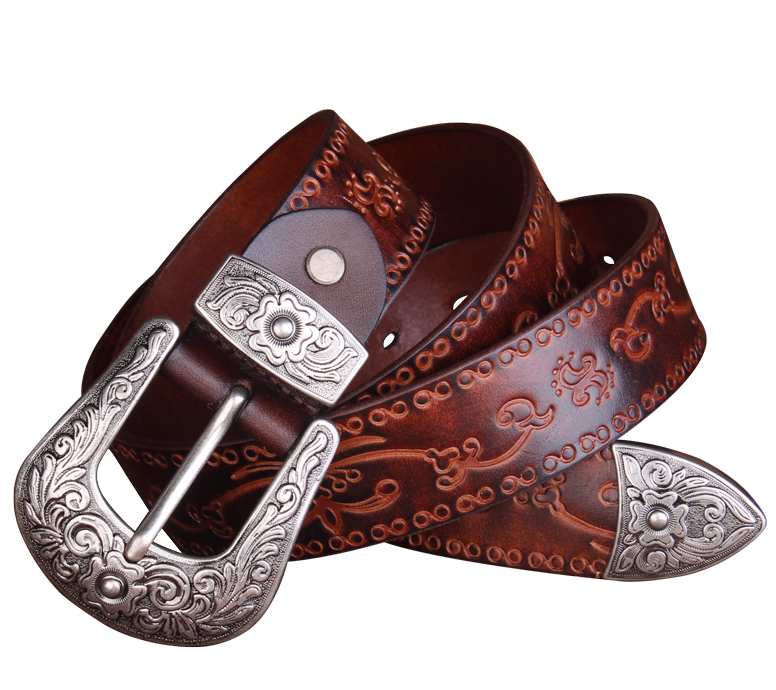 Title 6, Jeans Belt Head Layer Cowhide Belt