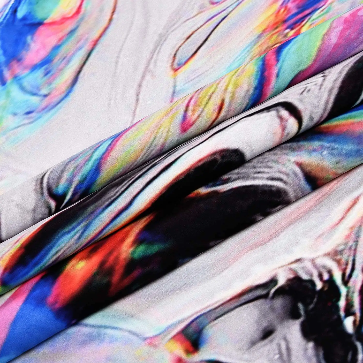 Color Gouache Tapestry Psychedelic Art
