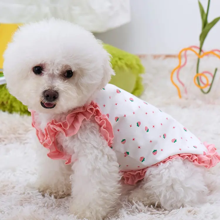 Summer Thin Dog Small Breathable and Comfortable Cat Skirt