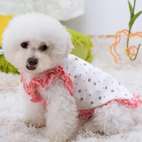 Summer Thin Dog Small Breathable and Comfortable Cat Skirt