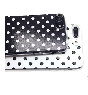 Black And White Polka Dot Phone Case