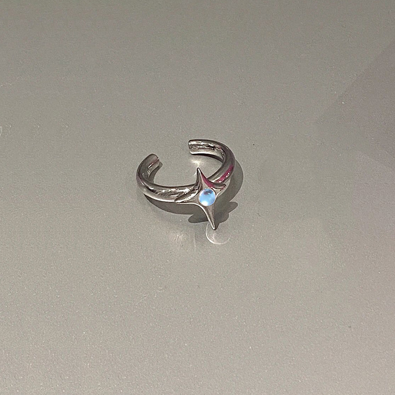 Title 1, Moonlight Stone Opal Gem Ring Female