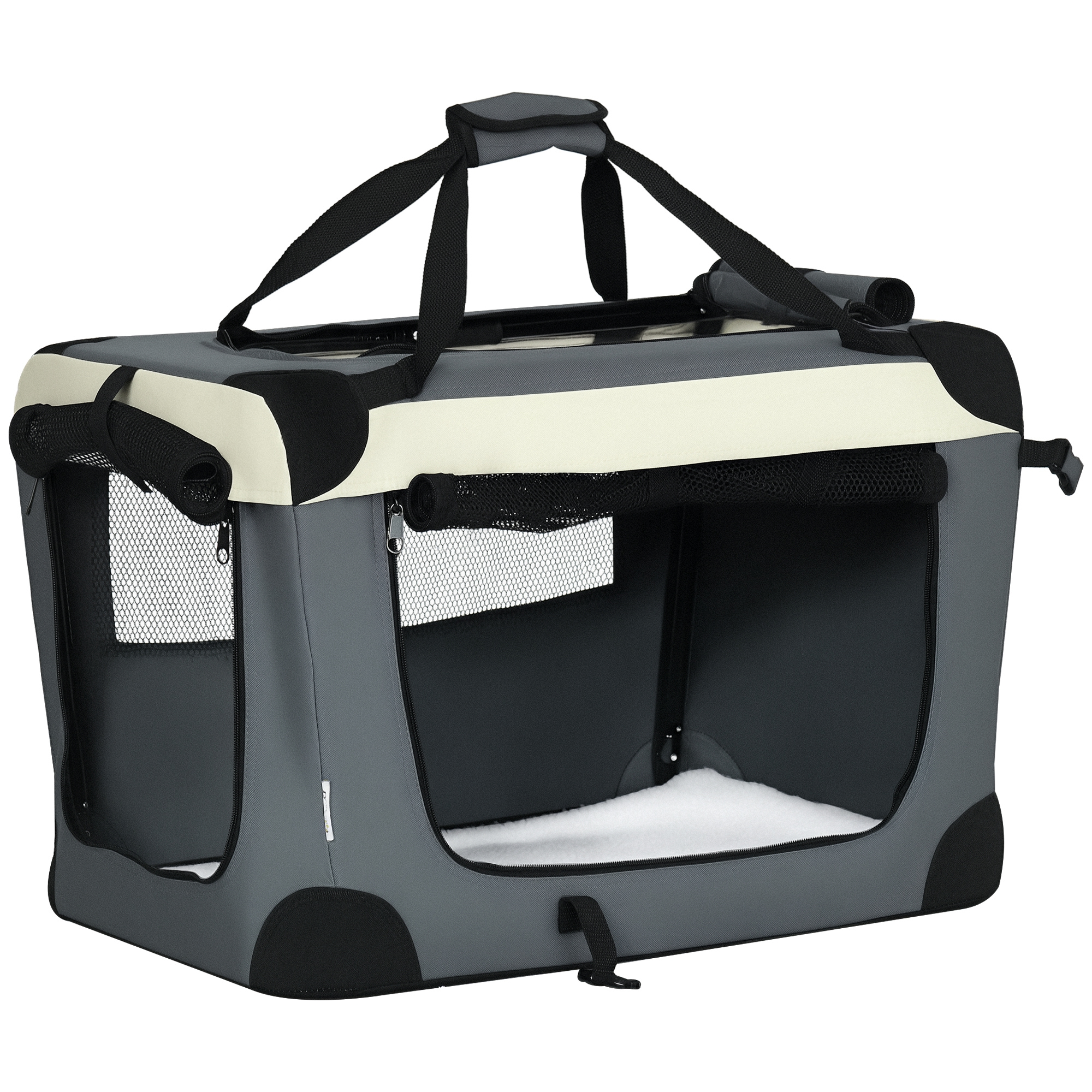 60cm Foldable Pet Basket With Soft Cushion, Suitable For Small Dogs And Cats — image 5