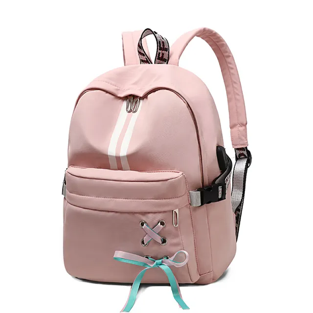 Large capacity Travel Of Student Schoolbags To University Pink - Shop at LoveMi