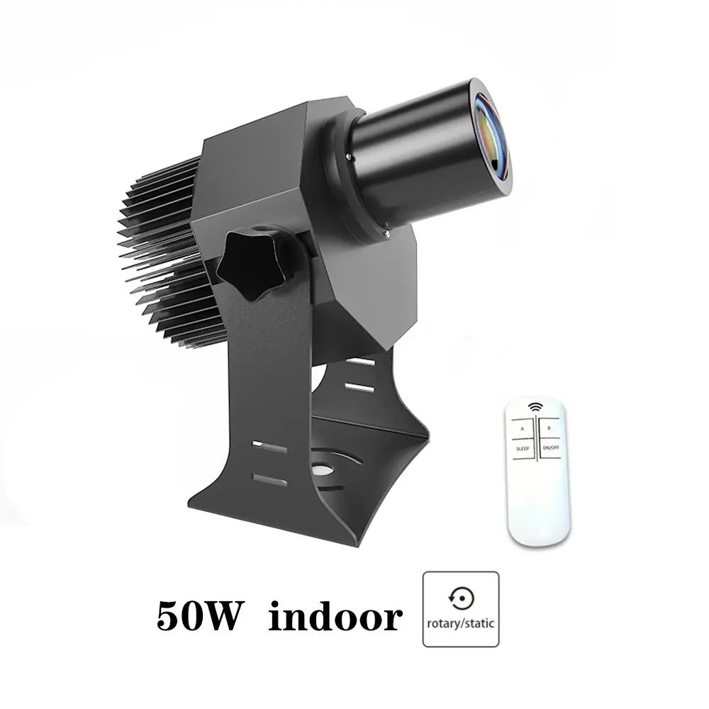Spotlight Signboard Door Head Rotating Pattern Led