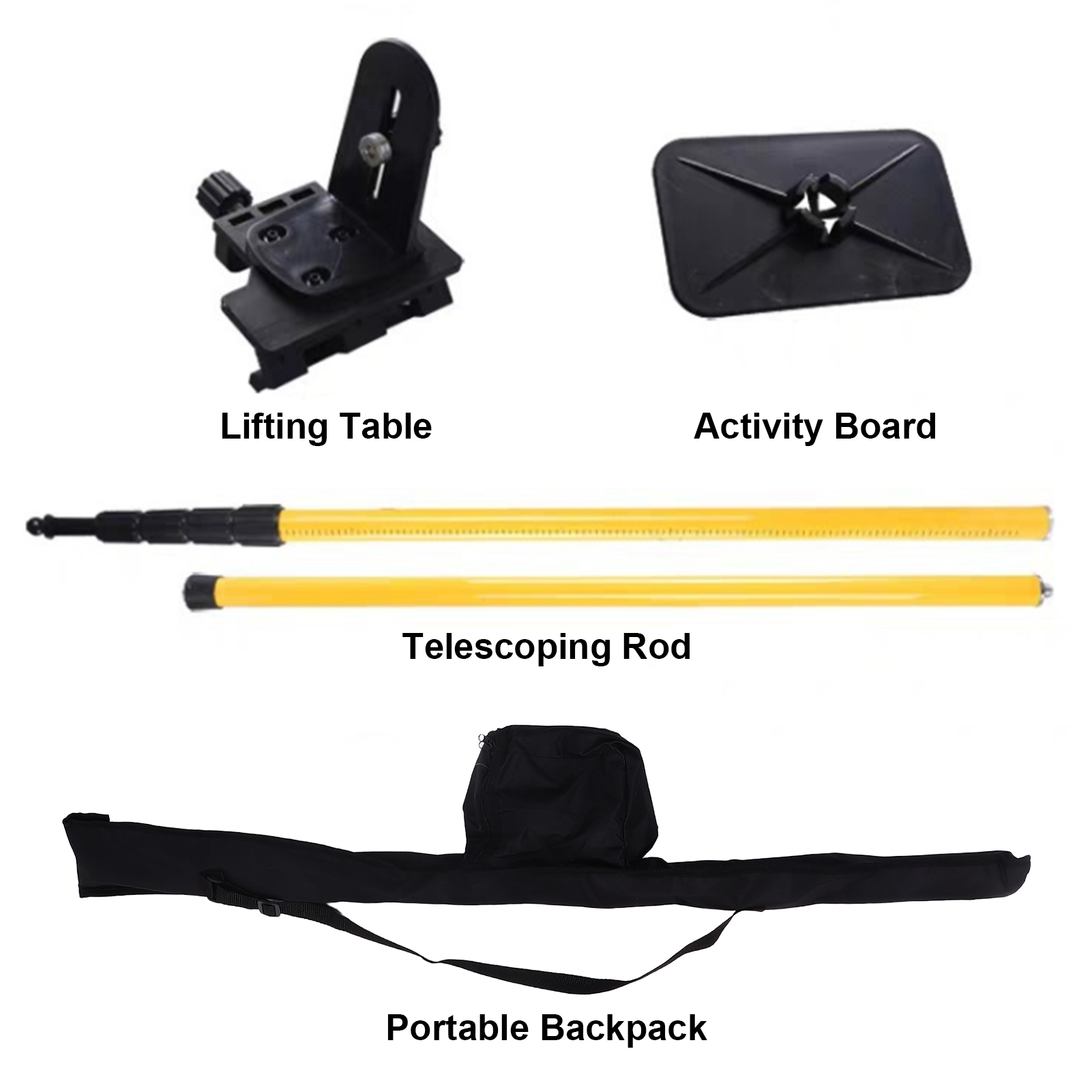 2.8 Meter Laser Leveling Telescoping Pole Adjustable Mounting For Rotary — image 8