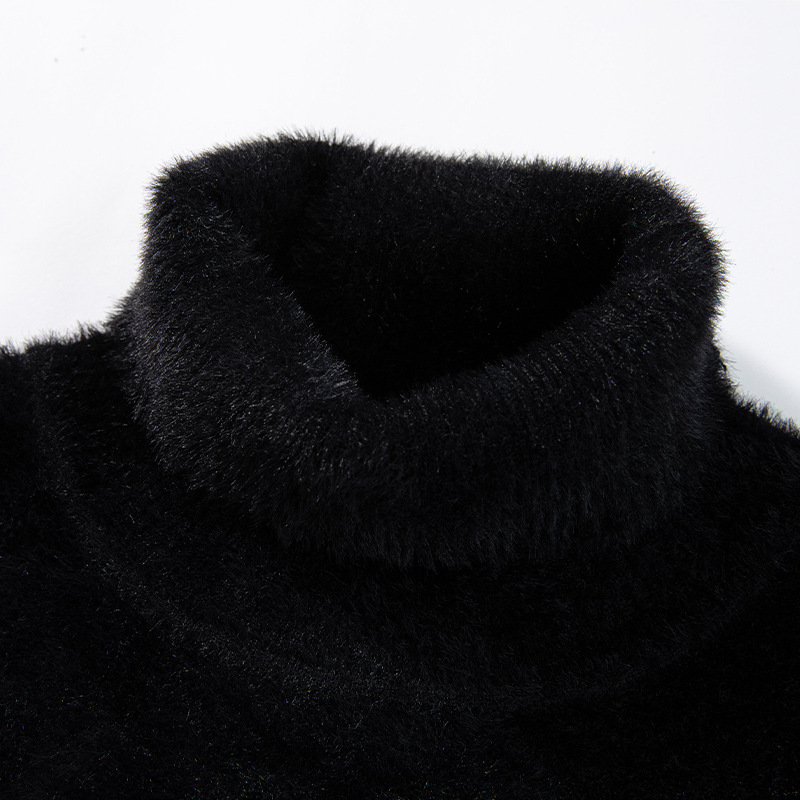 Men's Autumn And Winter Thickening Trend Loose Knit Warm Sweater