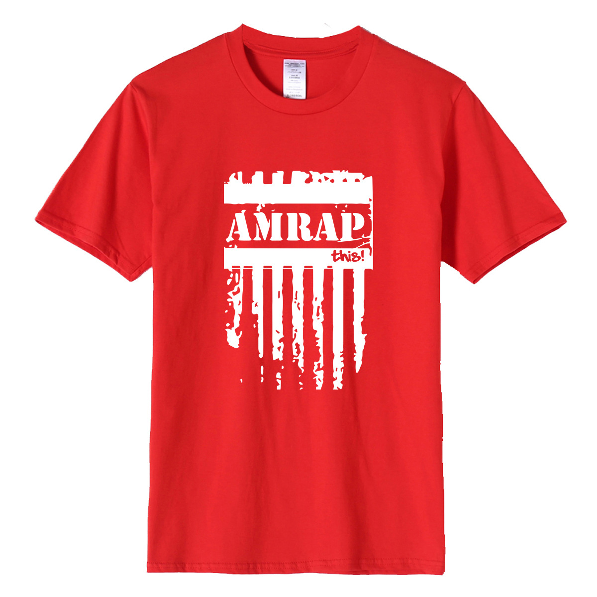 Title 1, AMRAP Street Letter Hip-Hop Herren Sport Crew N...