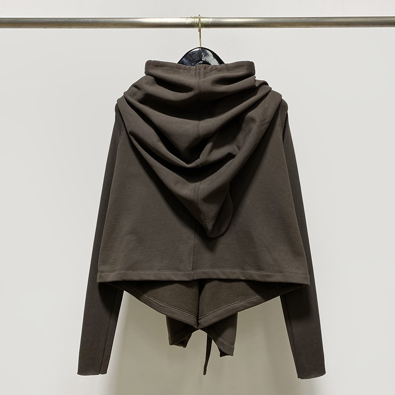 Sweater Short Cotton Pure Black