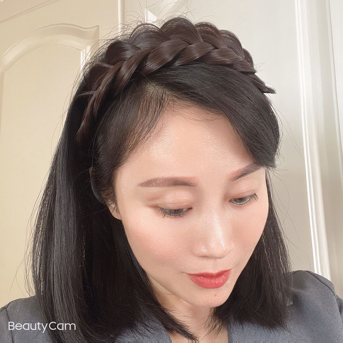 Title 2, Widened Twist Braid Wig Toothed Non-slip Headband