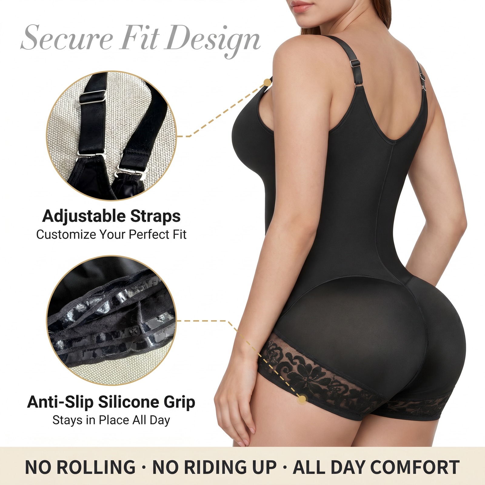 Fajas Colombianas Moldeadoras Shapewear Tummy Control For Women Body Shaper Girdles Compression GarmentKey Features — foto 6