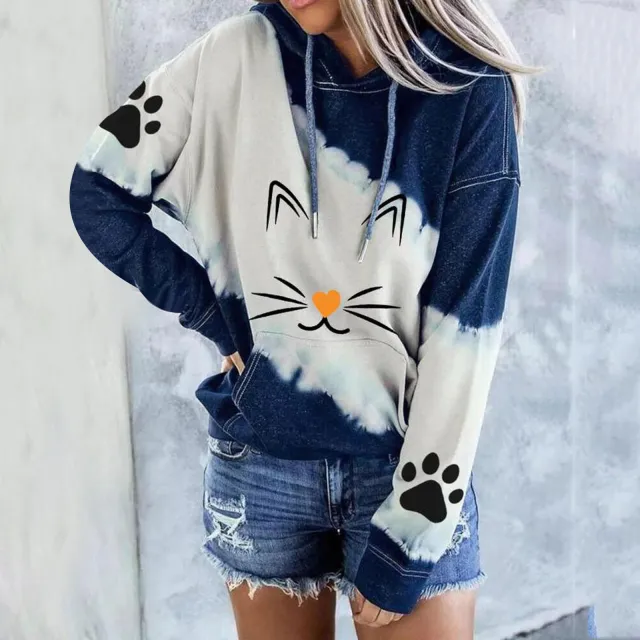 Korean style graffiti solid color loose pullover sweater C M - Shop at LoveMi