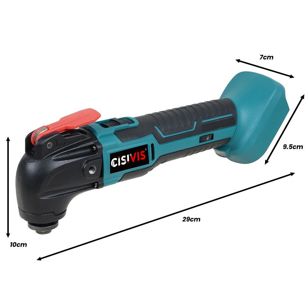 For  18V Battery Cordless Oscillating Multi Tool With Accessories 6 Speeds
