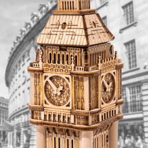 Title 14, ROBOTIME ROKR 3D Holzpuzzle Big Ben mit LED-Lic...