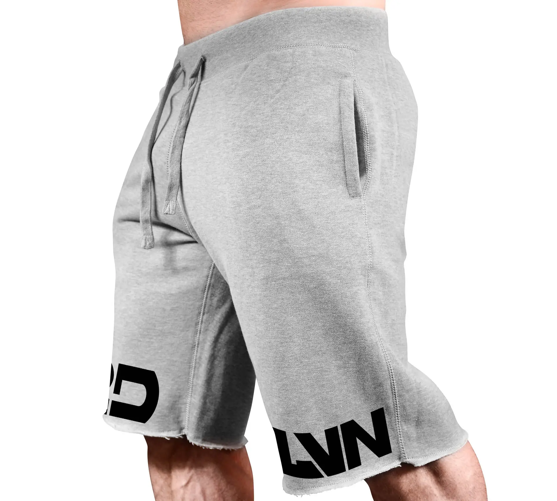 Running Casual Personality Large Printed Cotton Stretch Shorts