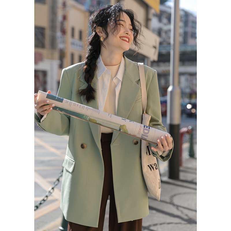 Women's Suit Jacket Spring And Autumn Design Sense Niche Suit