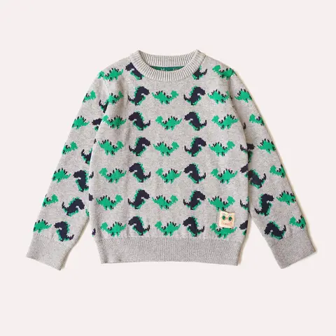 Boys Knit Sweaters Girls Pattern Baby Cotton Pullover
