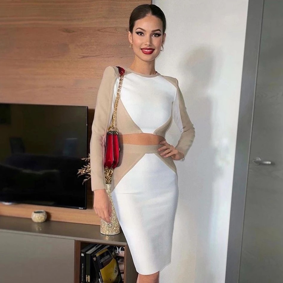 European And American Fashion Casual Bandage Suit Skirt