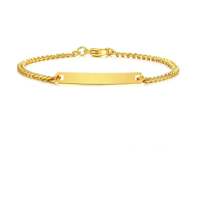 Stainless Steel Cuban Matching Bracelet
