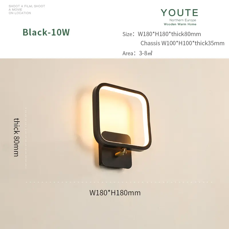 Aisle Corridor Entrance Modern Led Wall Lamp