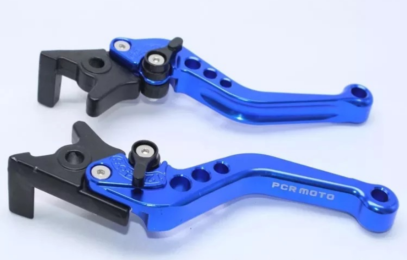 Motorcycle Scooter Adjustable Brake Clutch Lever Handle - Picture 8 of 21