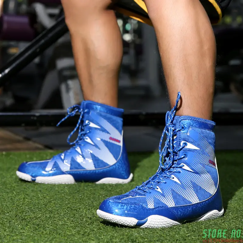 Men's High Top Squat Training Boxing Shoes