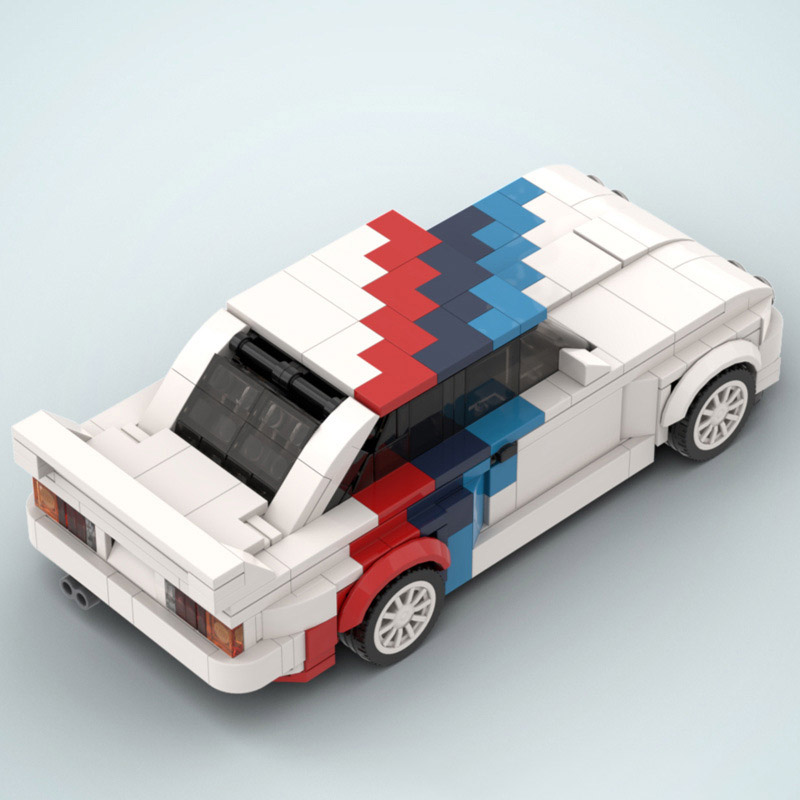 Racing Sports Car Building Blocks Toy Set Gift