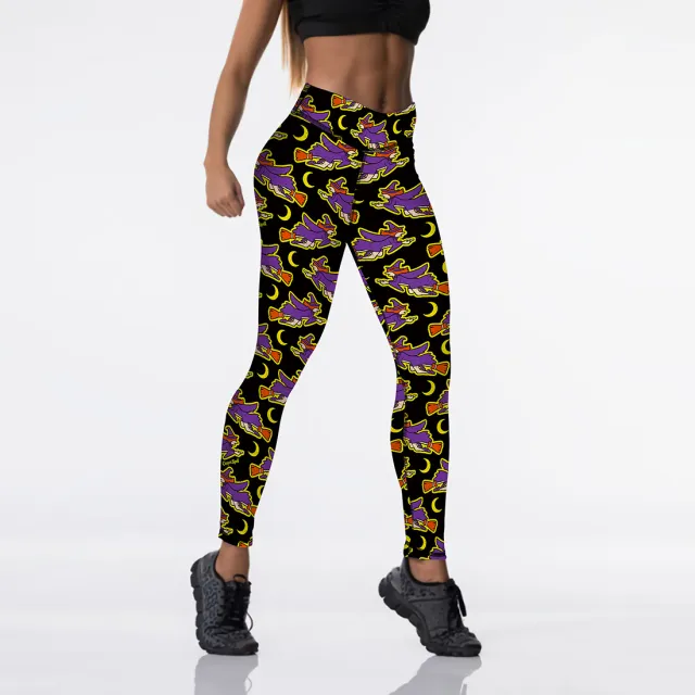 Women's Halloween Character Print Leggings Jk1122Color - Shop at LoveMi