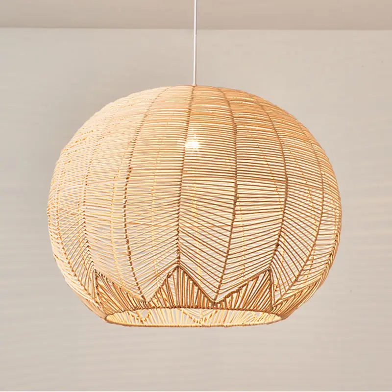 Chandelier Japanese Zen Designer Creative Rattan