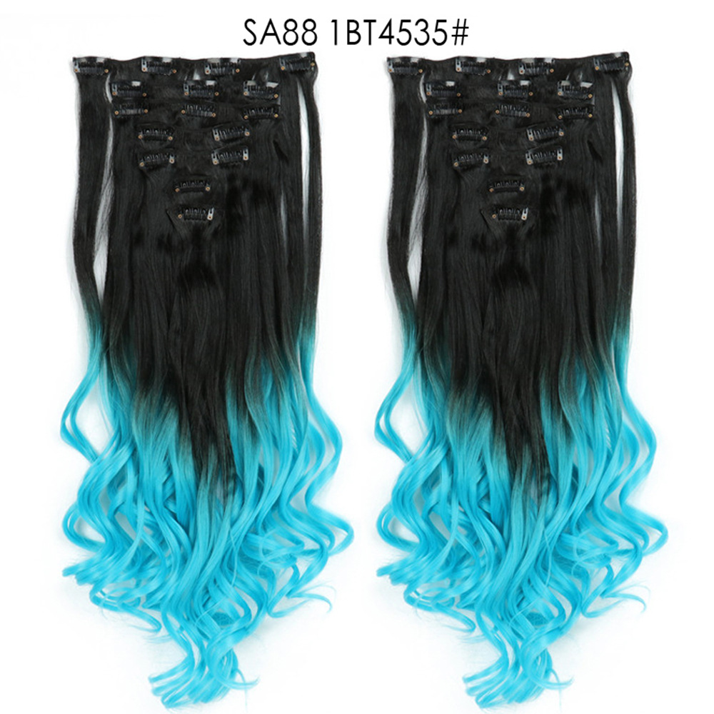 Long Curly Hair High Temperature Silk Curtain — foto 25