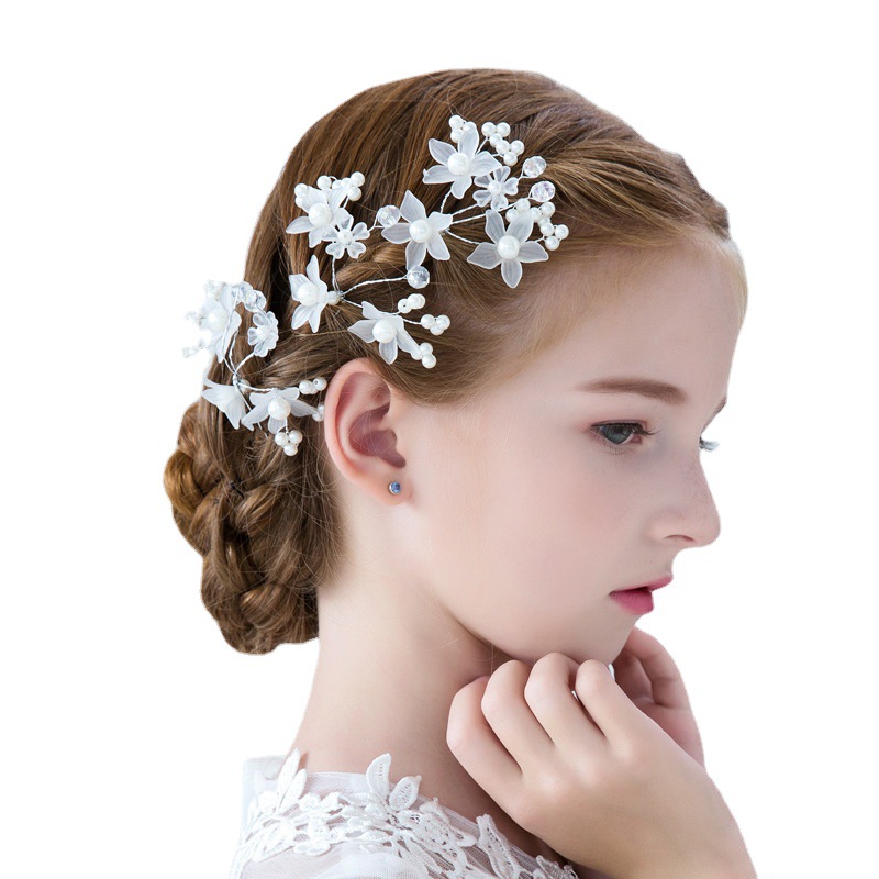 Fashion New Children's Pearl Headdress