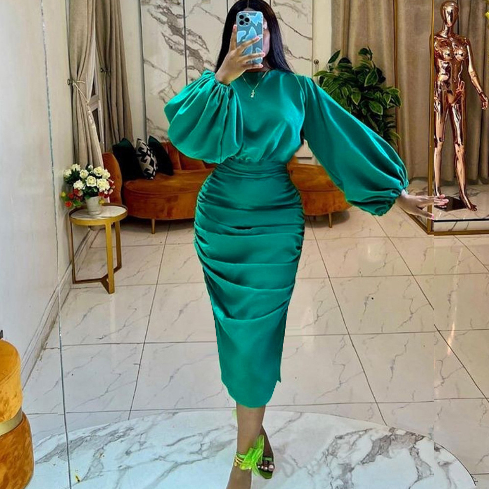 Socialite Style Fashion Comfortable Banquet Evening Dress Green - Shop at LoveMi