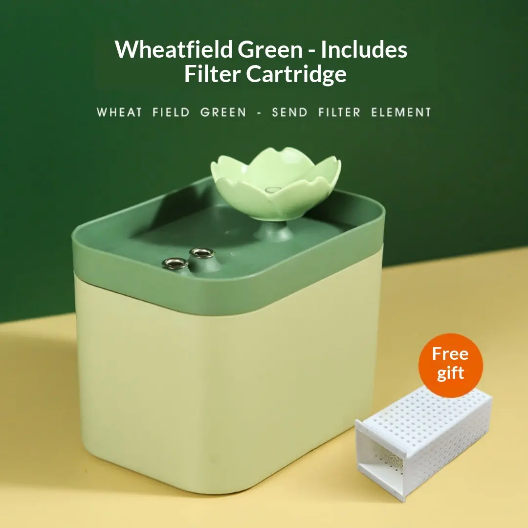 Silent Automatic Circulating Filtered Pet Water Fountain