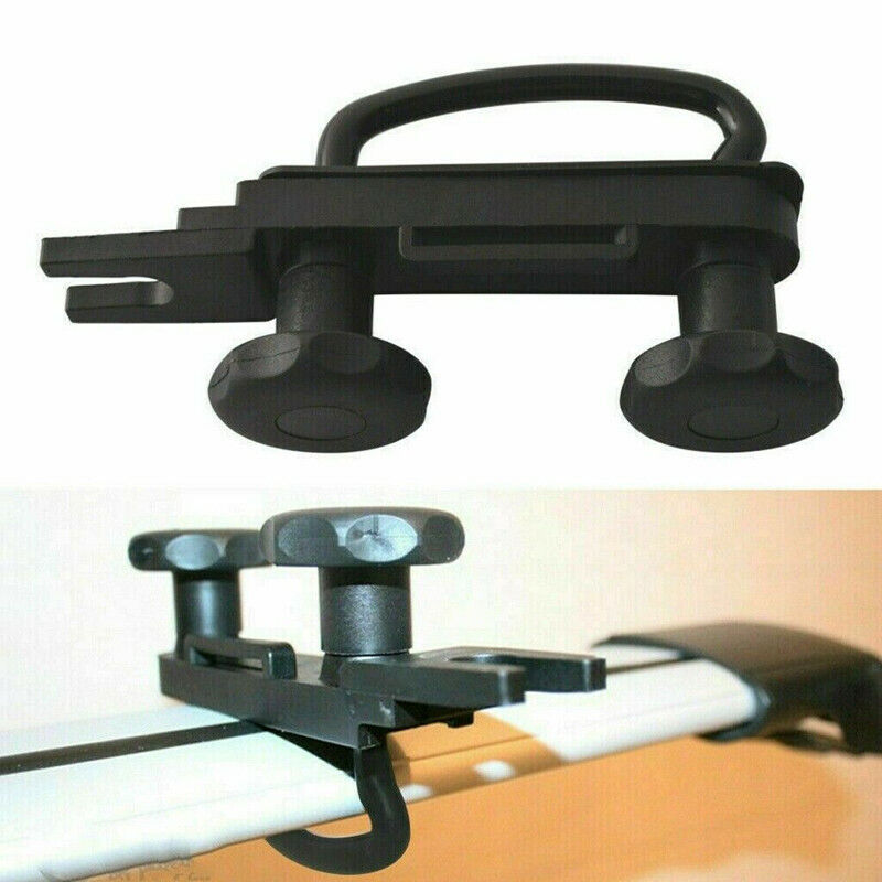 4PCS Stainless Universal Roof Box U-Bolt Clamps Car Van Mounting Fitting Kit — image 7