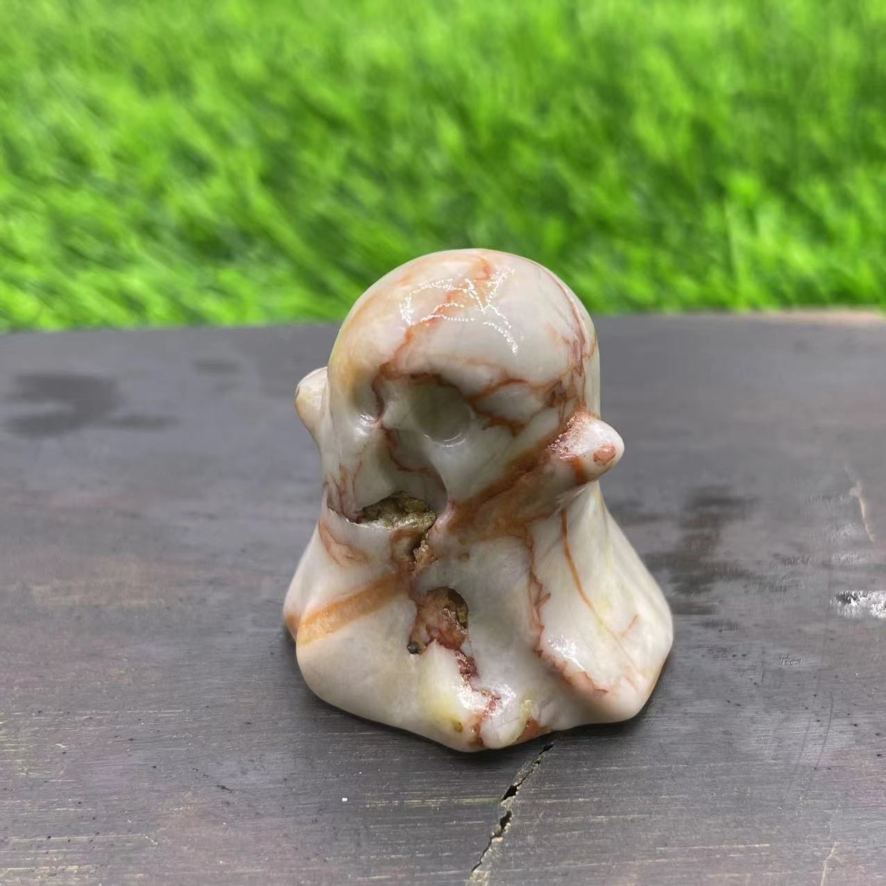 Title 5, 3cm Halloween Natural Stone Little Ghost