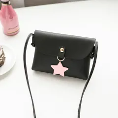 Women's Fashion Mini Crossbody Shoulder Bag - Black - View 1