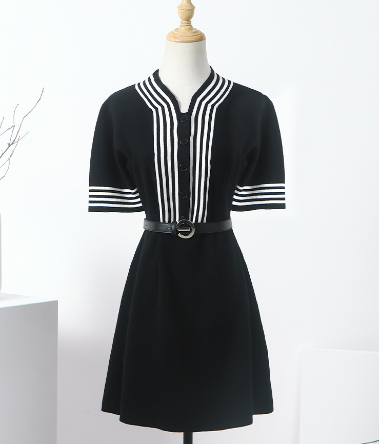 Slim Cotton Sheath Dress, picture 6 of 8