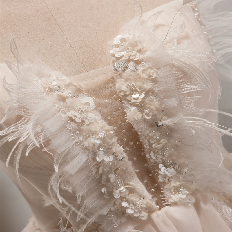 White Short Princess Puffy Skirt